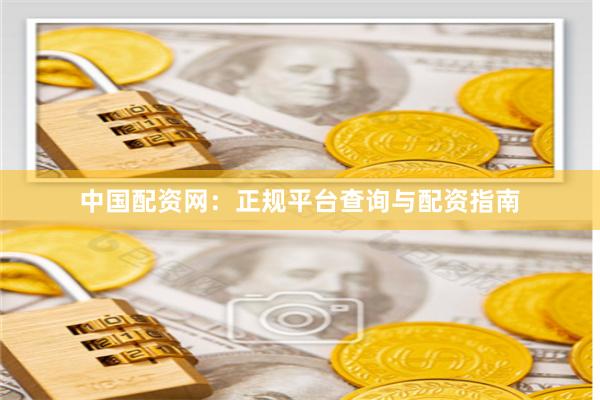 中国配资网：正规平台查询与配资指南