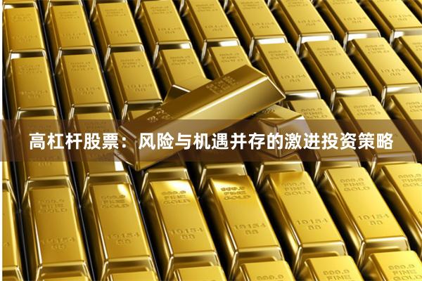 高杠杆股票：风险与机遇并存的激进投资策略